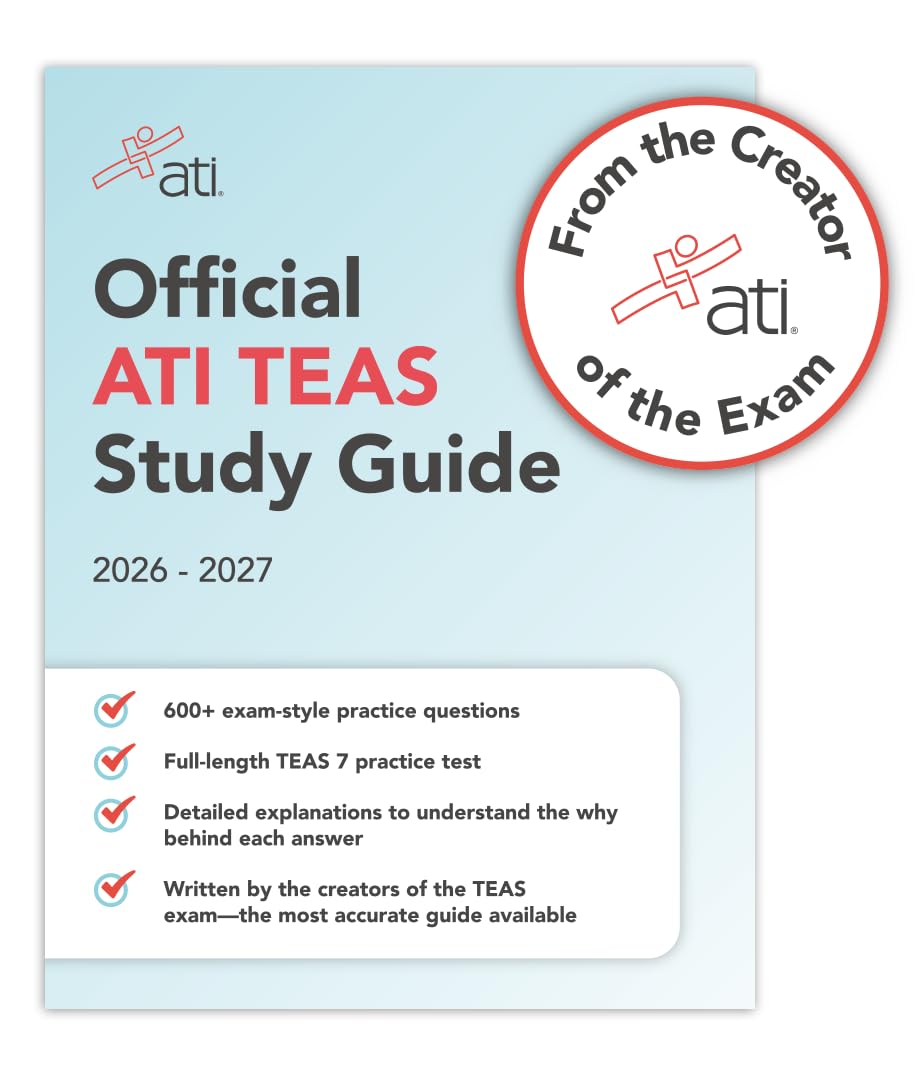 2026-2027 Official ATI TEAS Study Guide