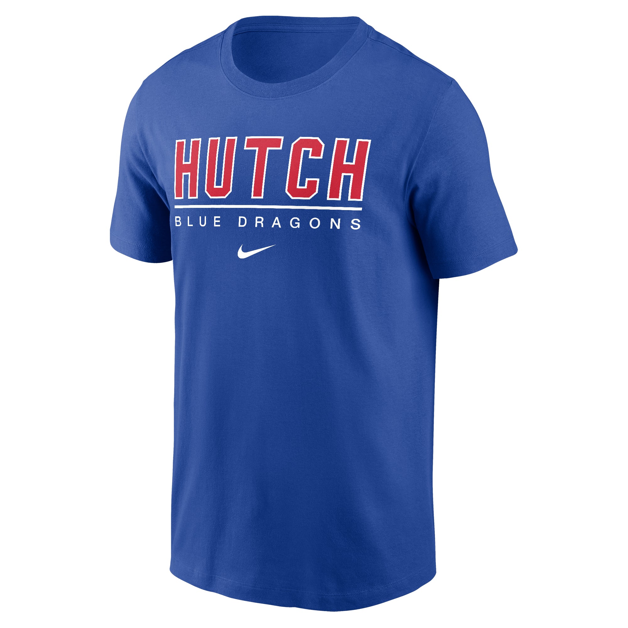Nike Mens' SS Tee Hutch Blue Dragons- Black, Blue, Red