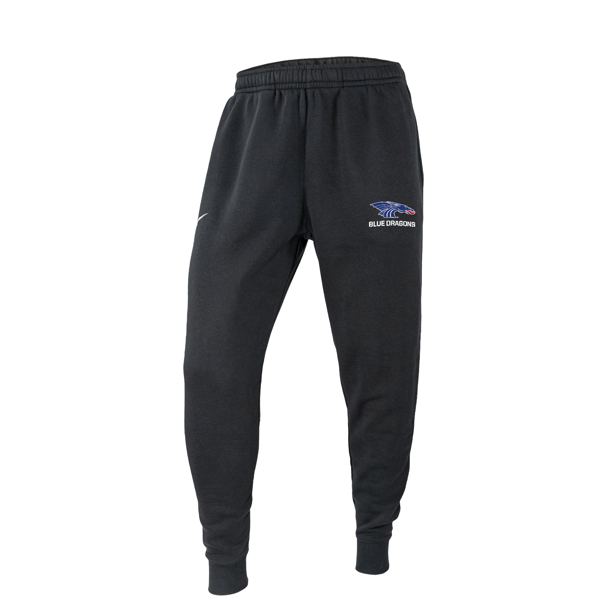Power Dragon Nike Black Fleece Jogger Sweatpants — Black