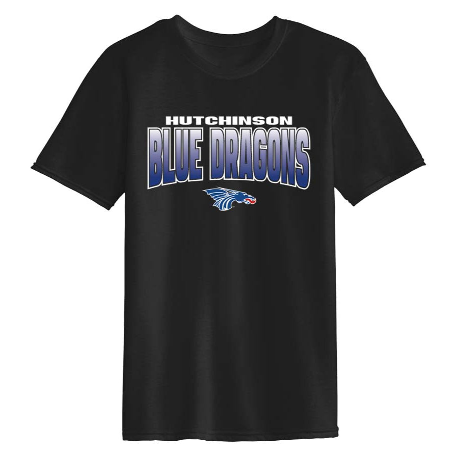 Power Dragon CI Dakota Tri-blend Tee- BLACK