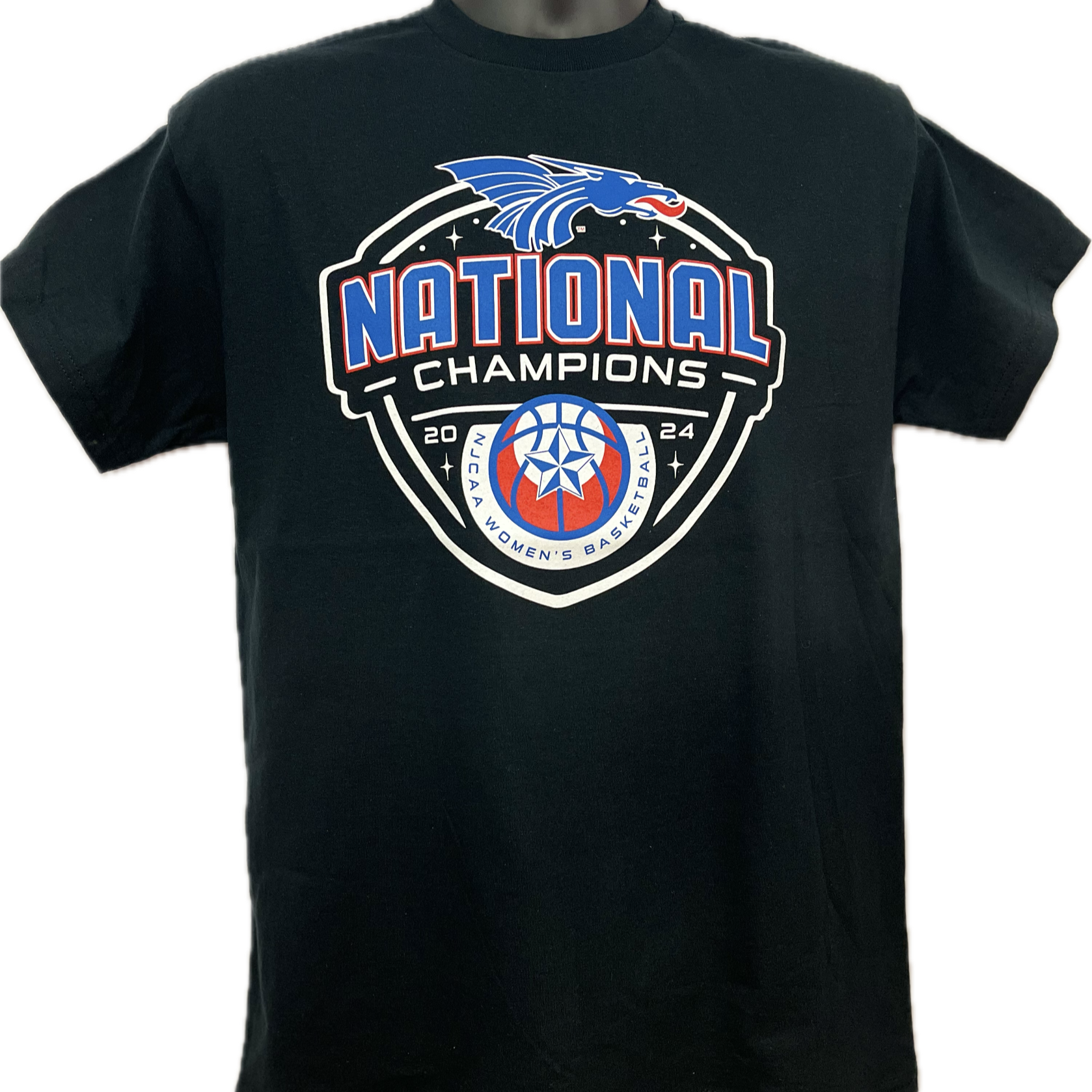 NJCAA Blue Dragon Women's Championship T-shirt
