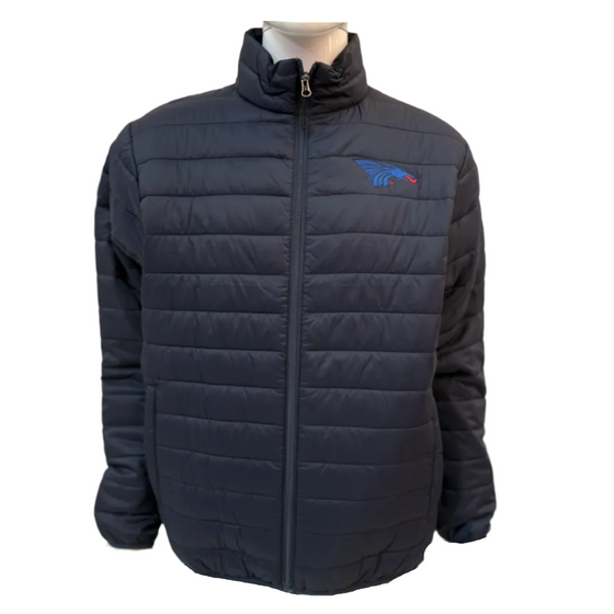 Power Dragon Puffer Jacket- Navy