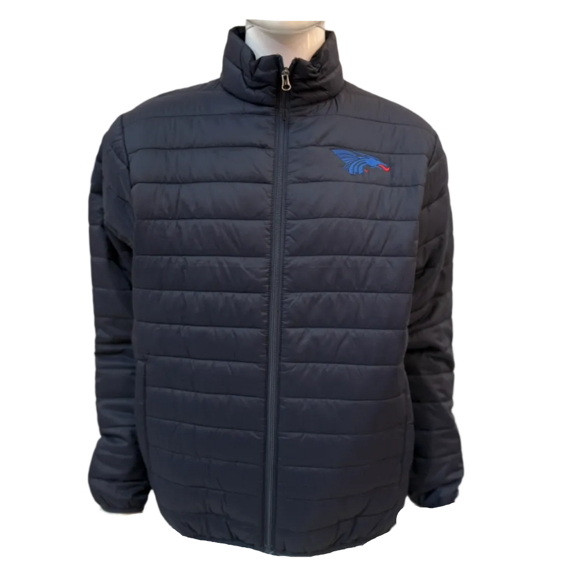 Power Dragon Puffer Jacket- Navy