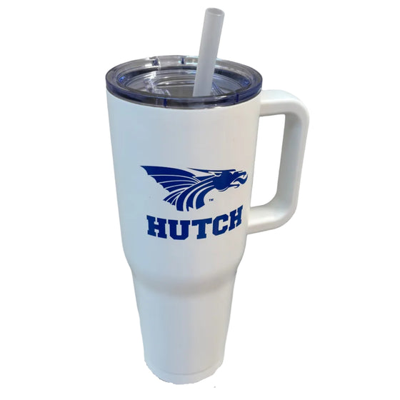 Power Dragon 40oz Nova Handle Insulated Mug- White