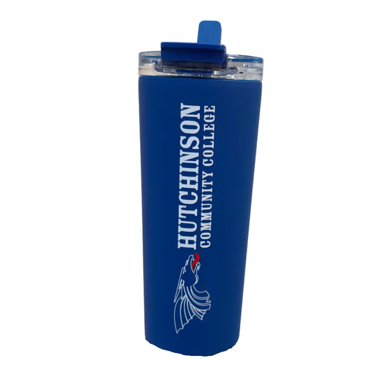 Power Dragon 24oz Dual Lid Tumbler- Royal Blue