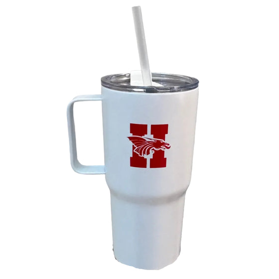 Kids Insulated 20oz Cup- White