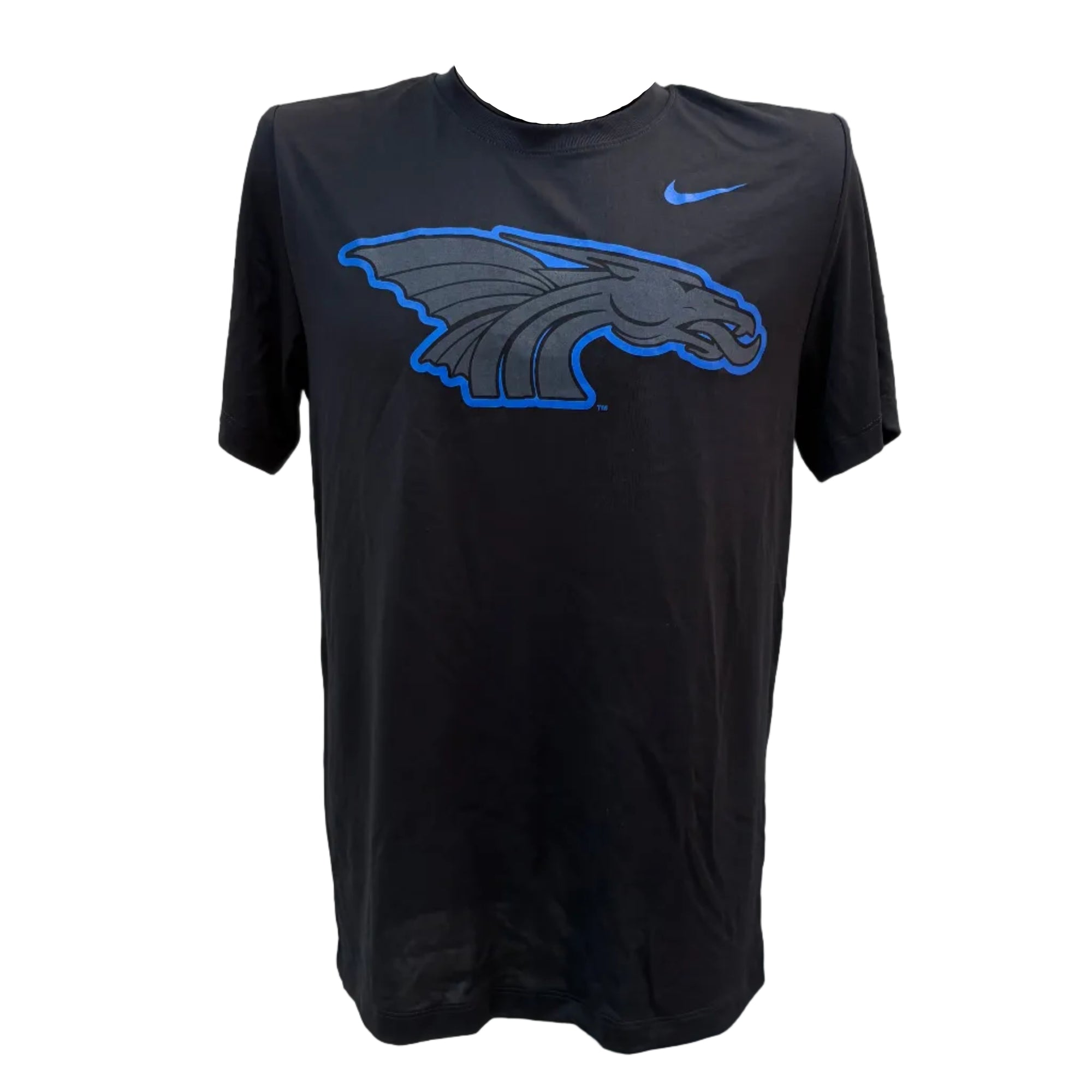 Power Dragon Nike Drifit Tee- Blue Outline