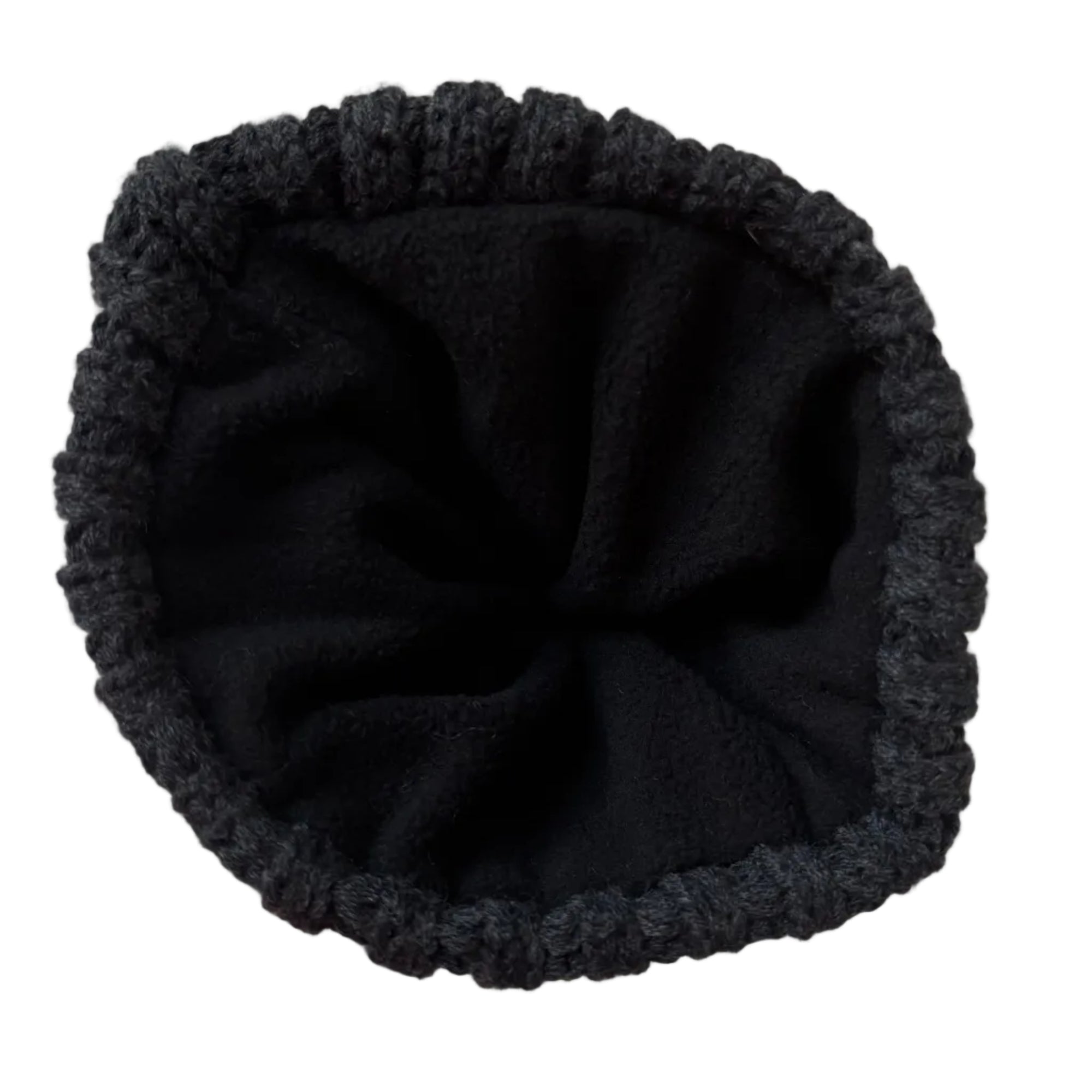 Power Dragon Knitted Hat with Patch and Pom