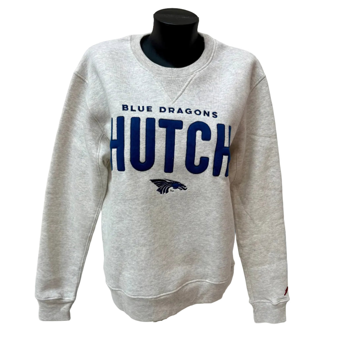 Power Dragon Light Heathered Gray Women's Crew