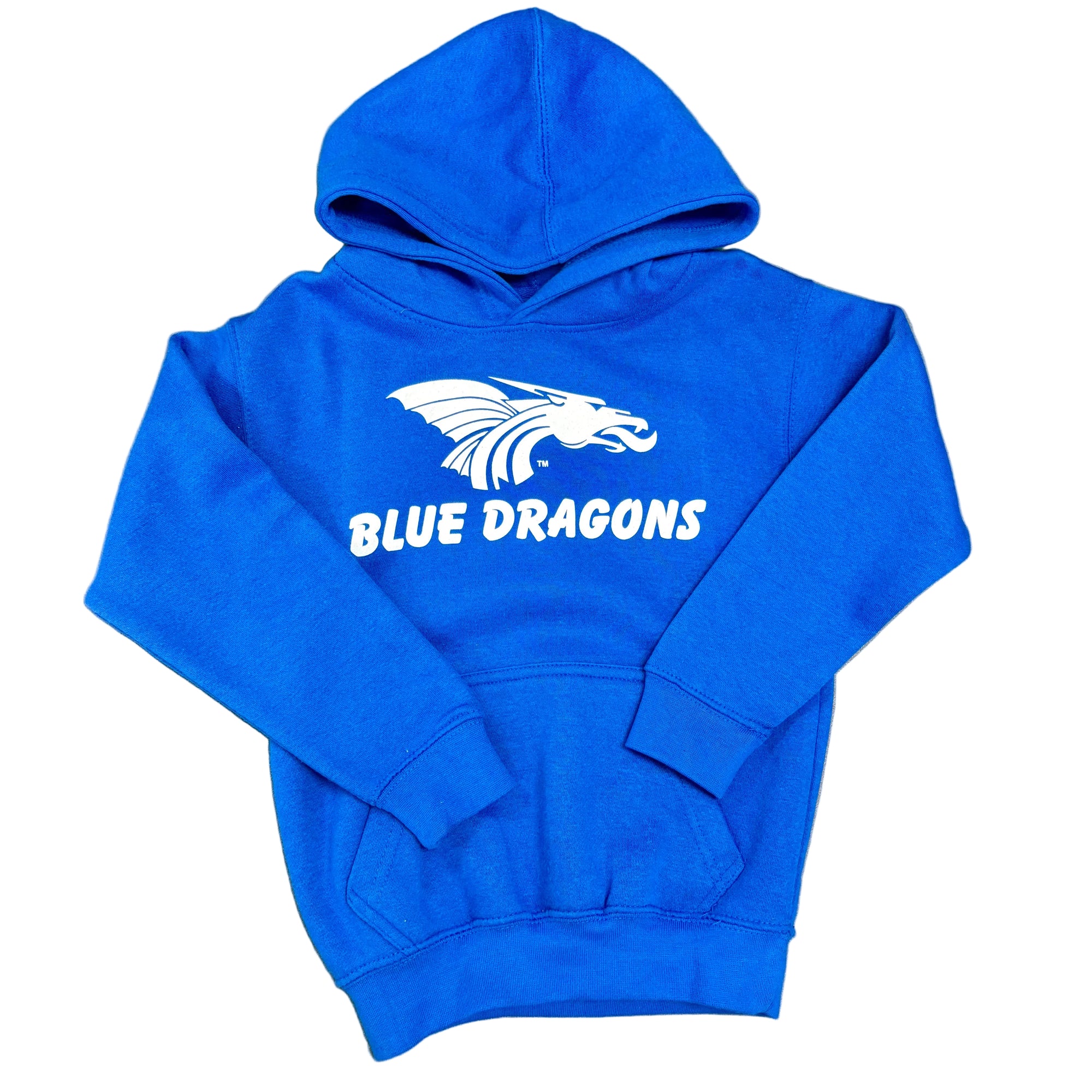 Children's Power Dragon Hood- Blue
