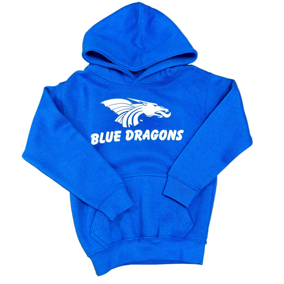 Children's Power Dragon Hood- Blue