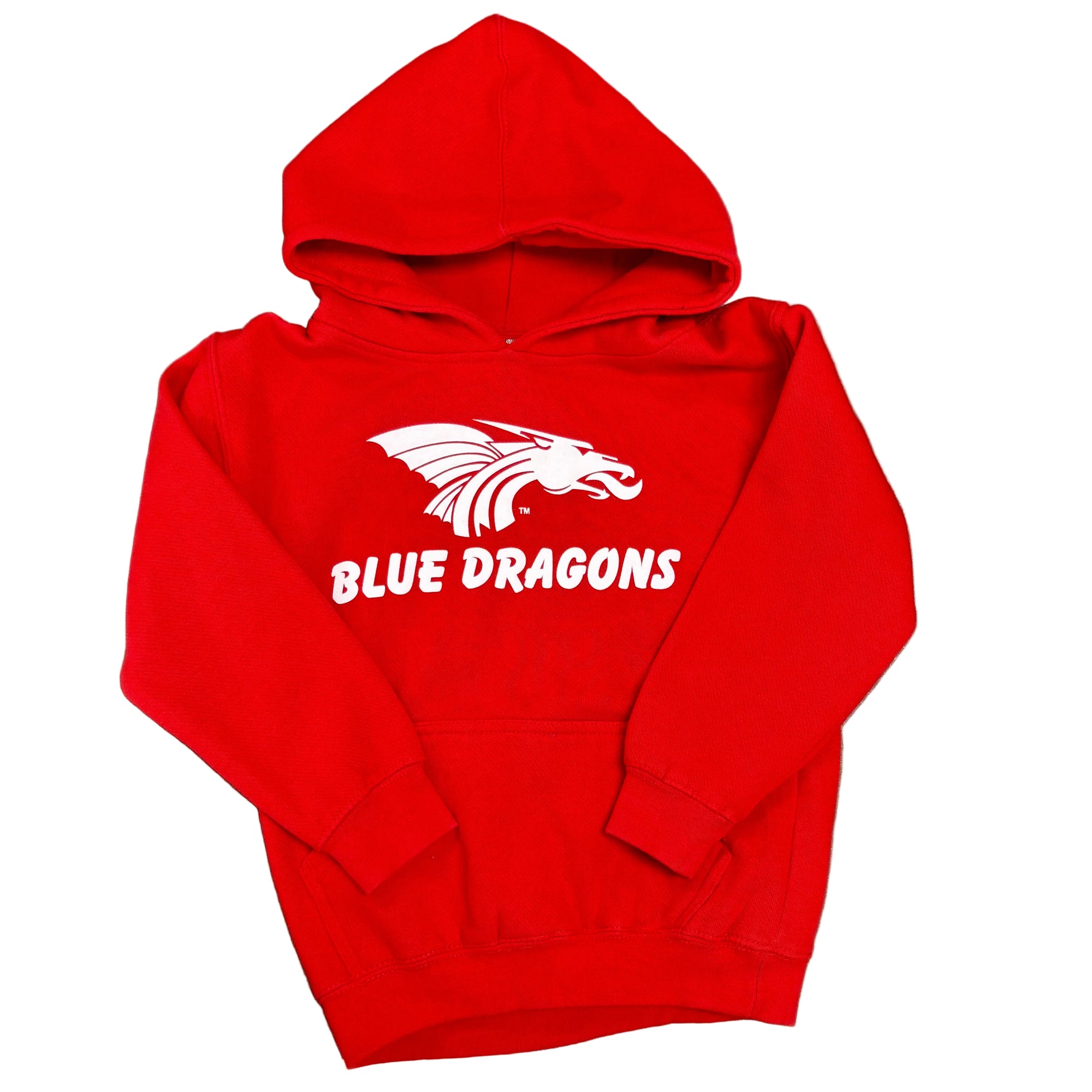 Children's Power Dragon Hood- Red
