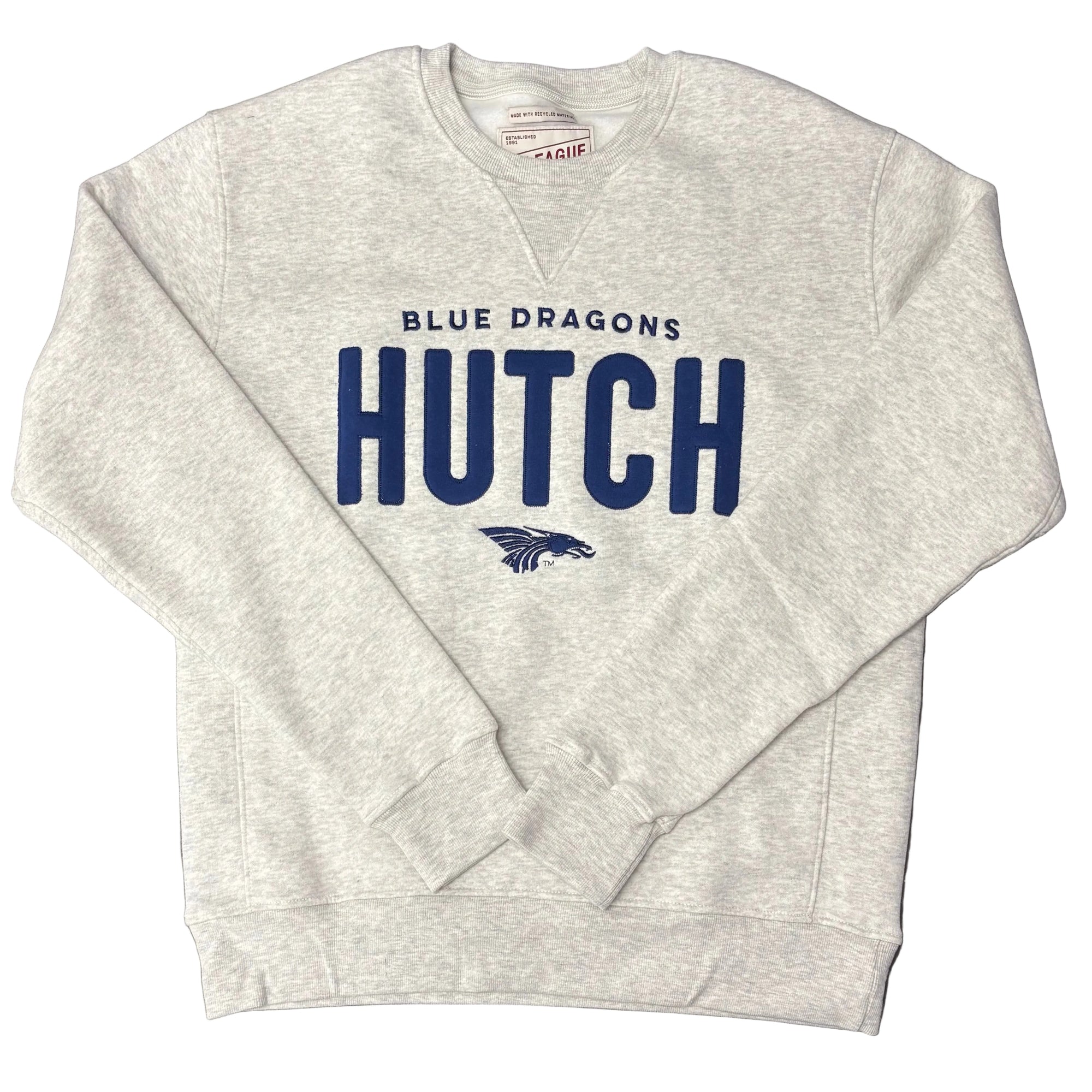 Power Dragon Light Heathered Gray Women's Crew