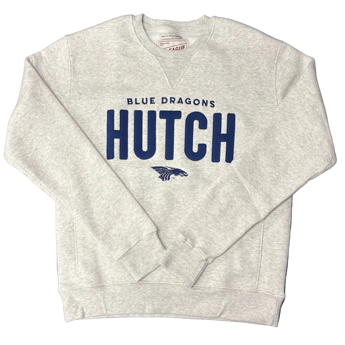 Power Dragon Light Heathered Gray Women's Crew