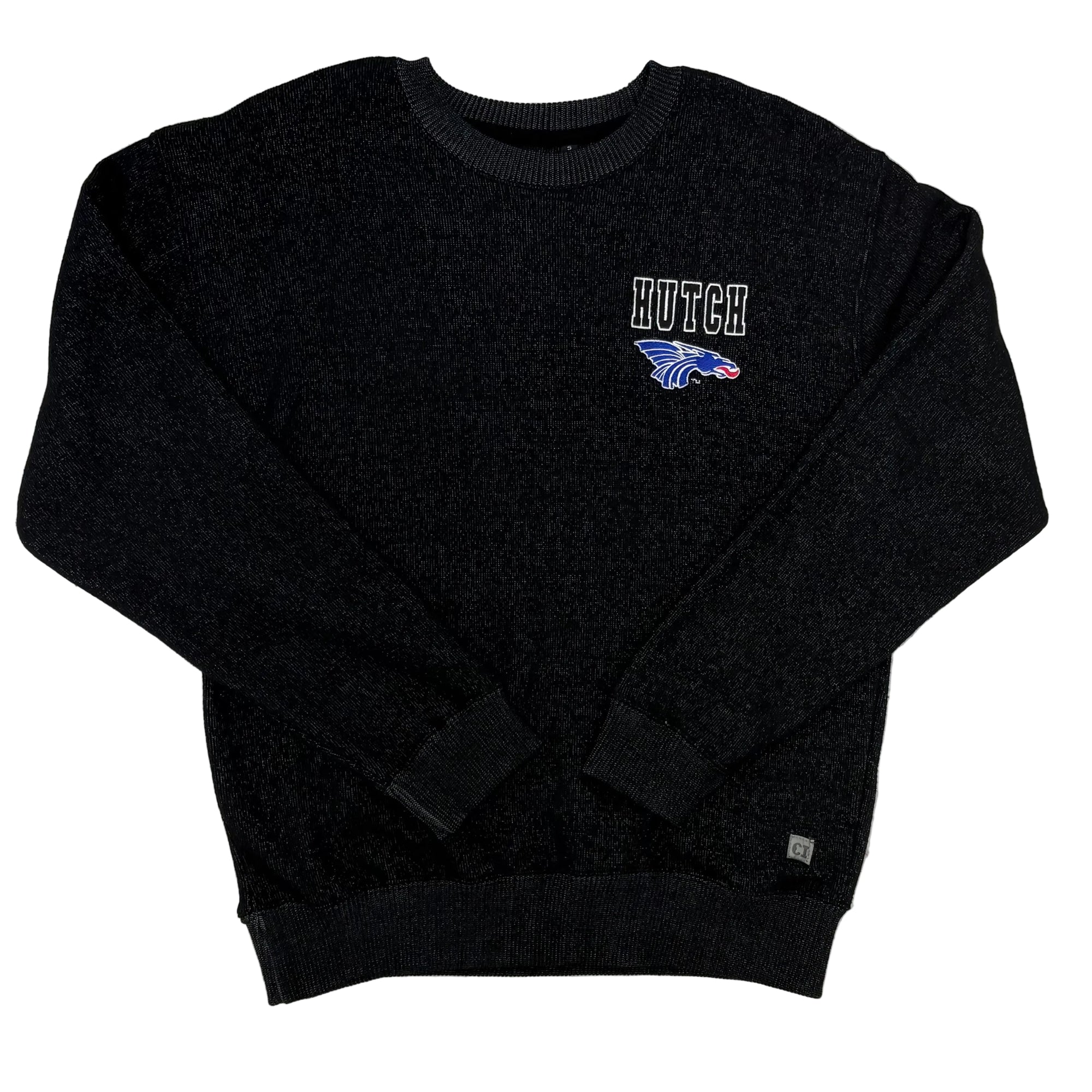 Power Dragon Oversized Black Sweater