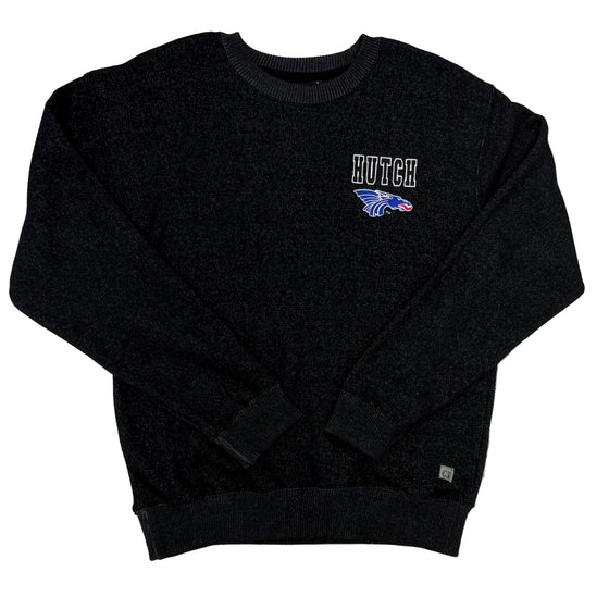 Power Dragon Oversized Black Sweater