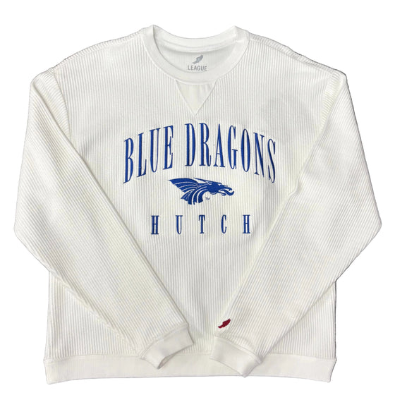 Power Dragon Women's Ribbed Long Sleeve- White