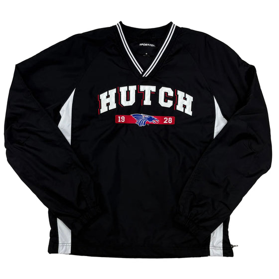 Power Dragon Pullover Windbreaker- Black