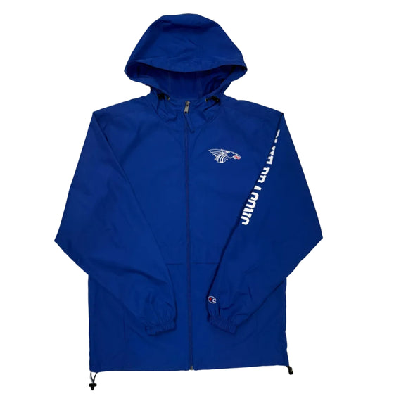 Power Dragon Champion Full Zip Windbreaker- Royal Blue