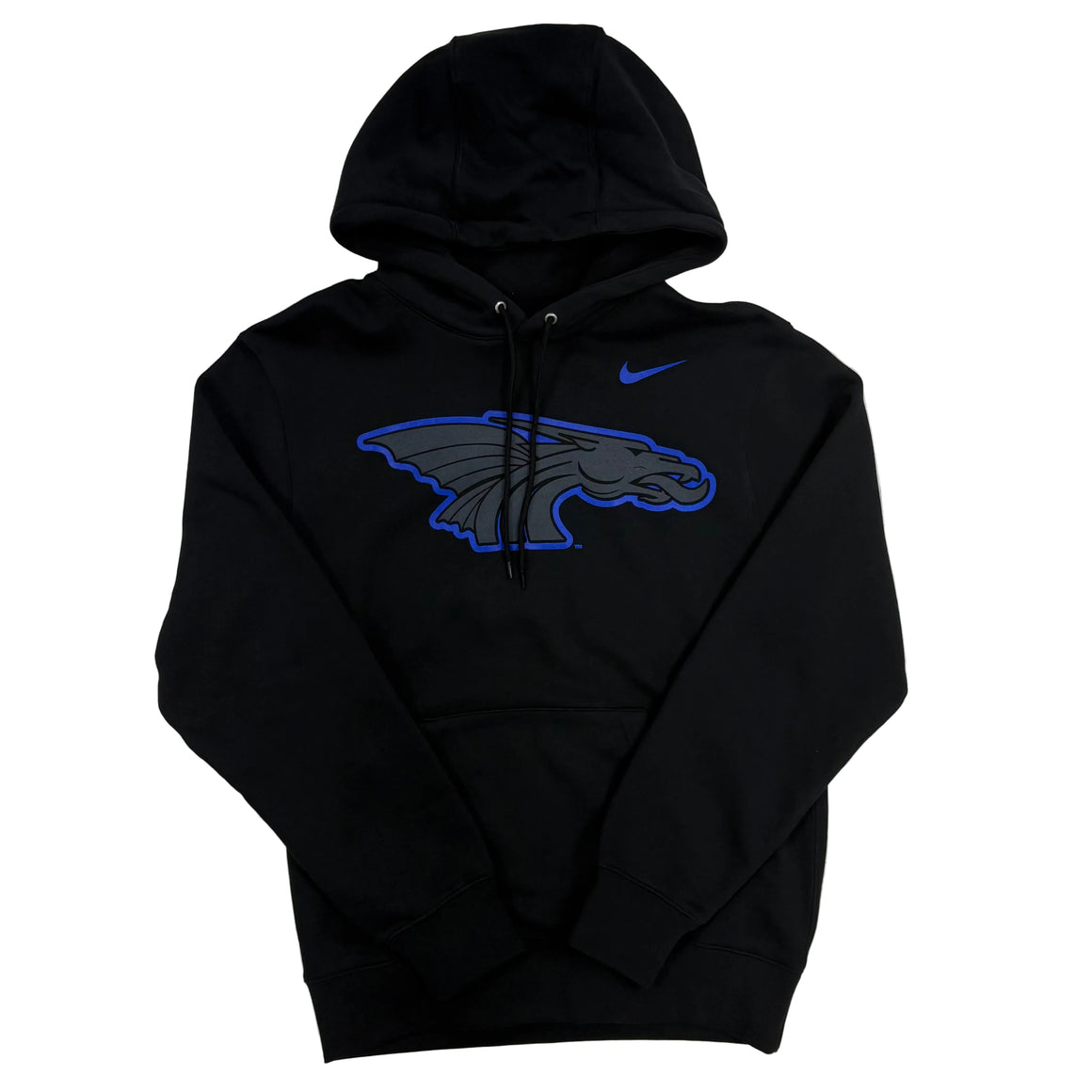 Power Dragon Nike Hoodie, Blue Outline
