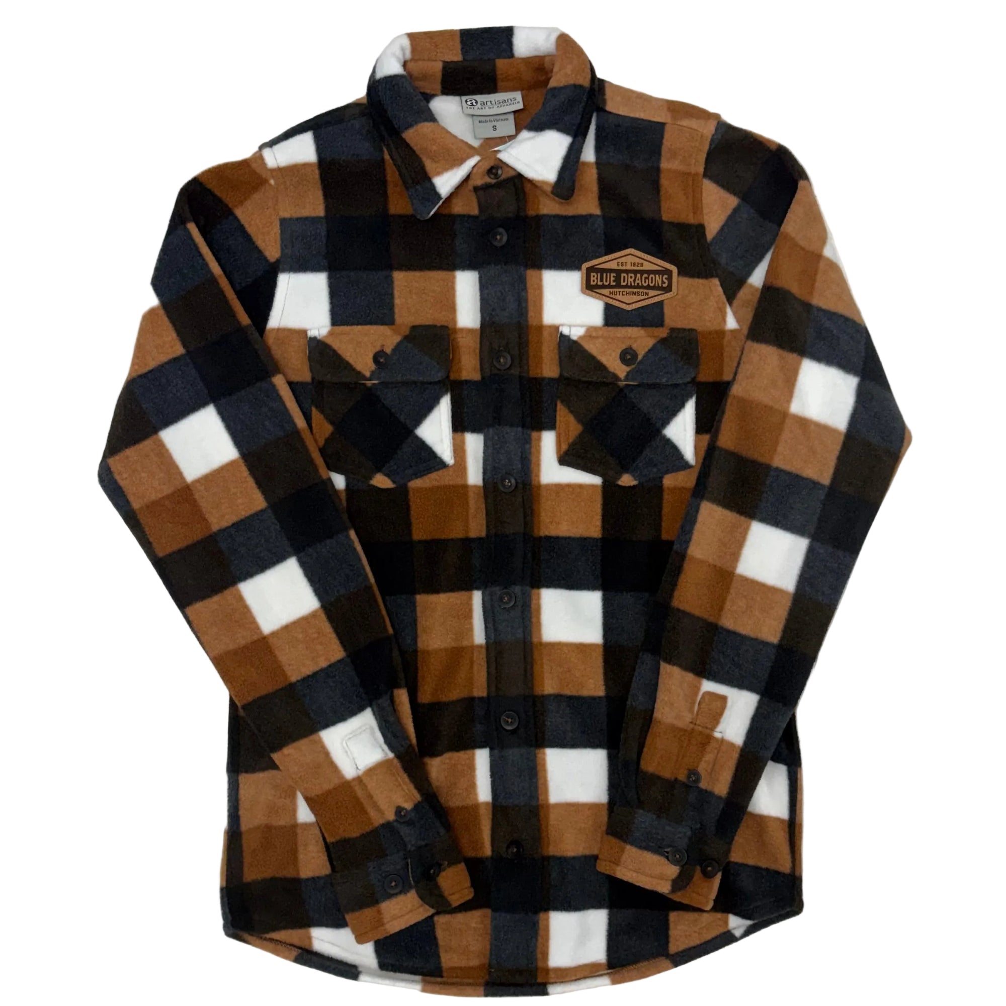 Unisex Brown Flannel