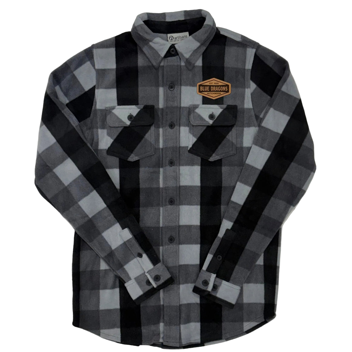 Unisex Black Flannel