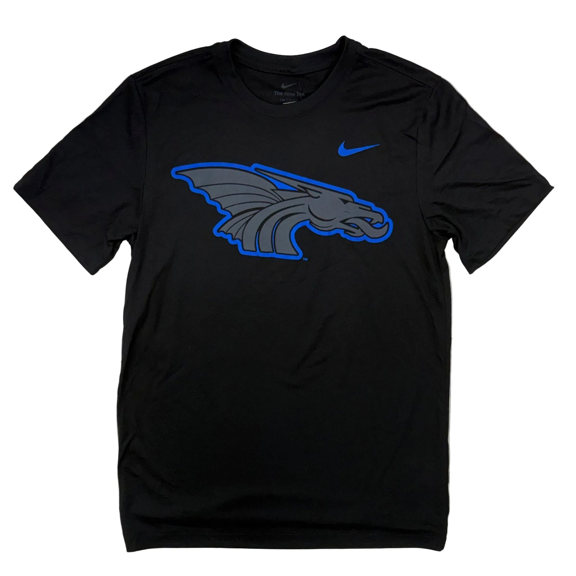 Power Dragon Nike Drifit Tee- Blue Outline