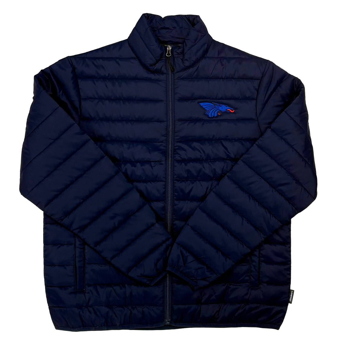 Power Dragon Puffer Jacket- Navy