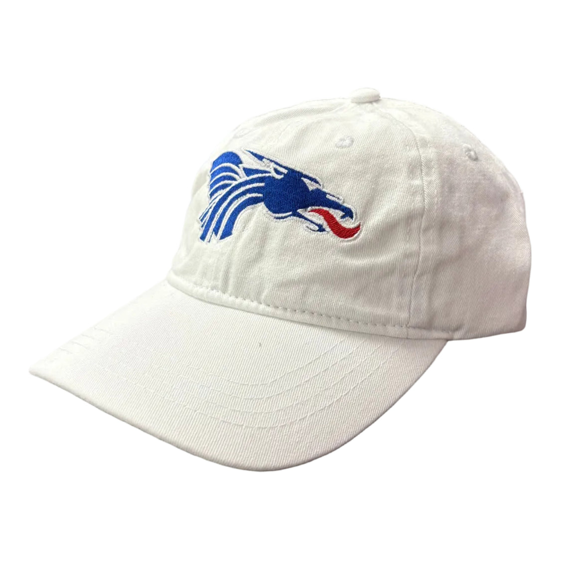Youth Power Dragon Adjustable Hat- White