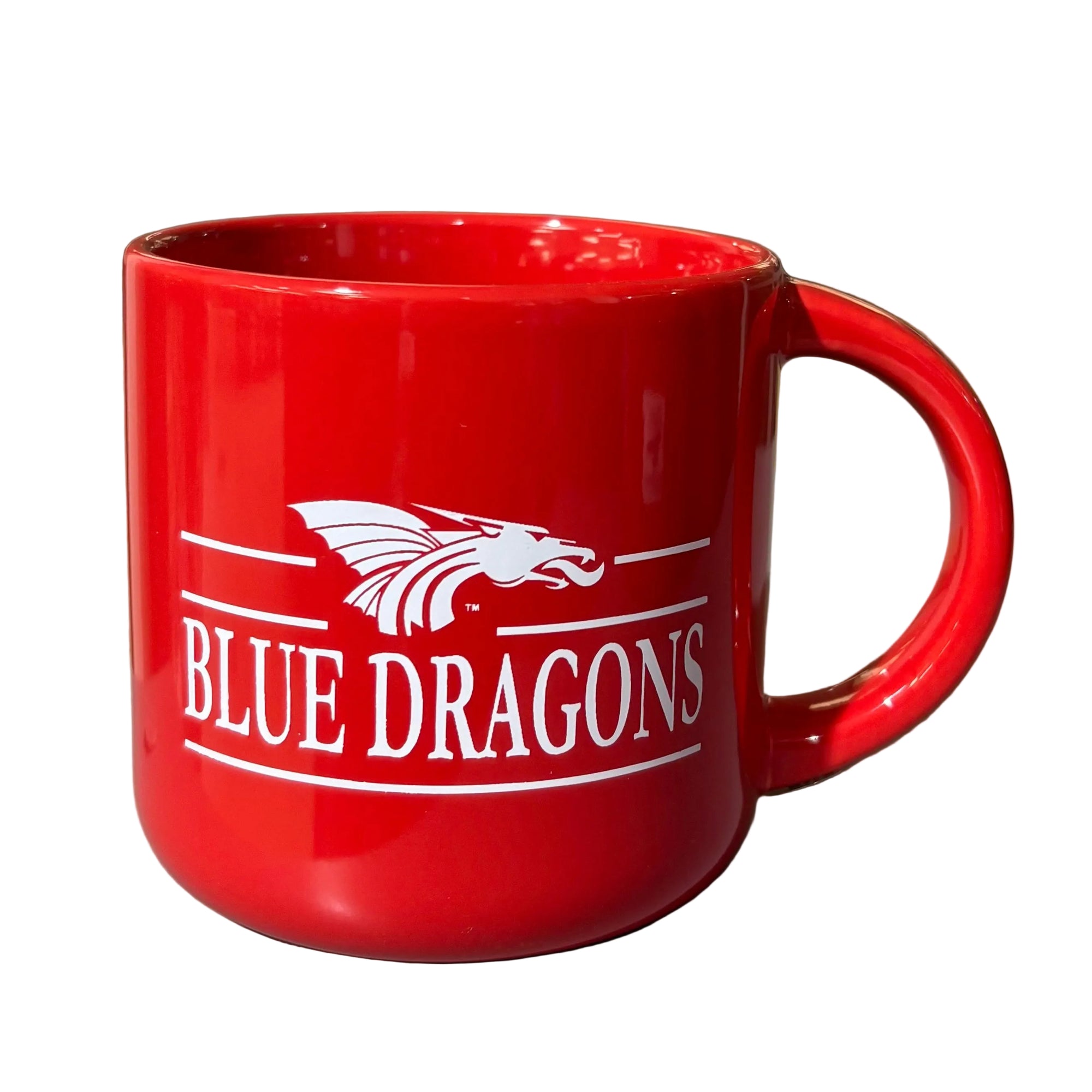 Power Dragon Mug 14oz- Red