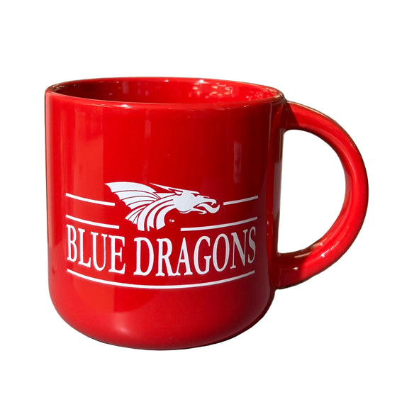 Power Dragon Mug 14oz- Red