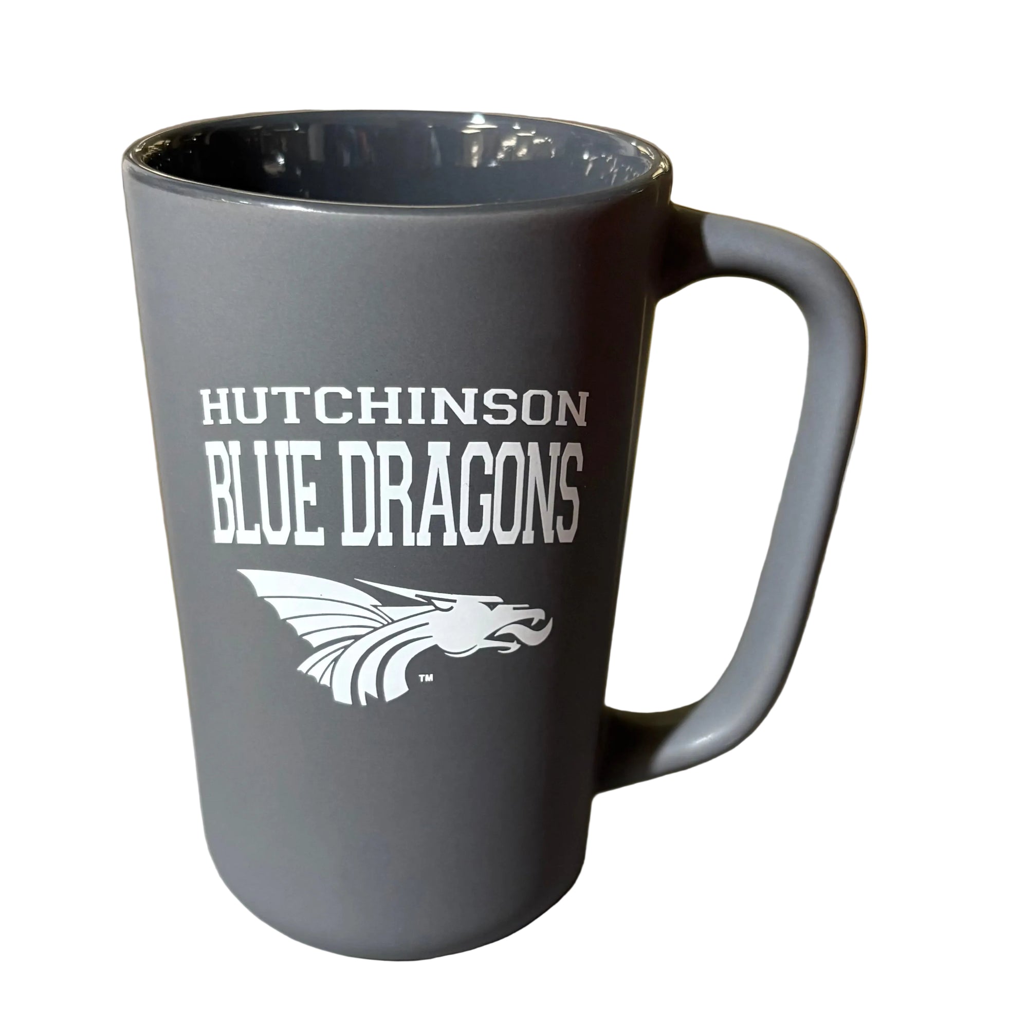 Power Dragon Scholar Mug 14 oz.- Gray