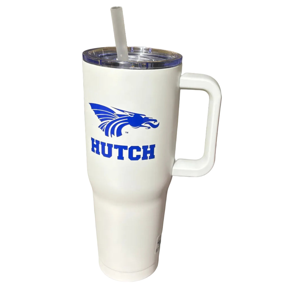 Power Dragon 40oz Nova Handle Insulated Mug- White