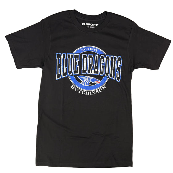 Power Dragons Salt City Tee- Black