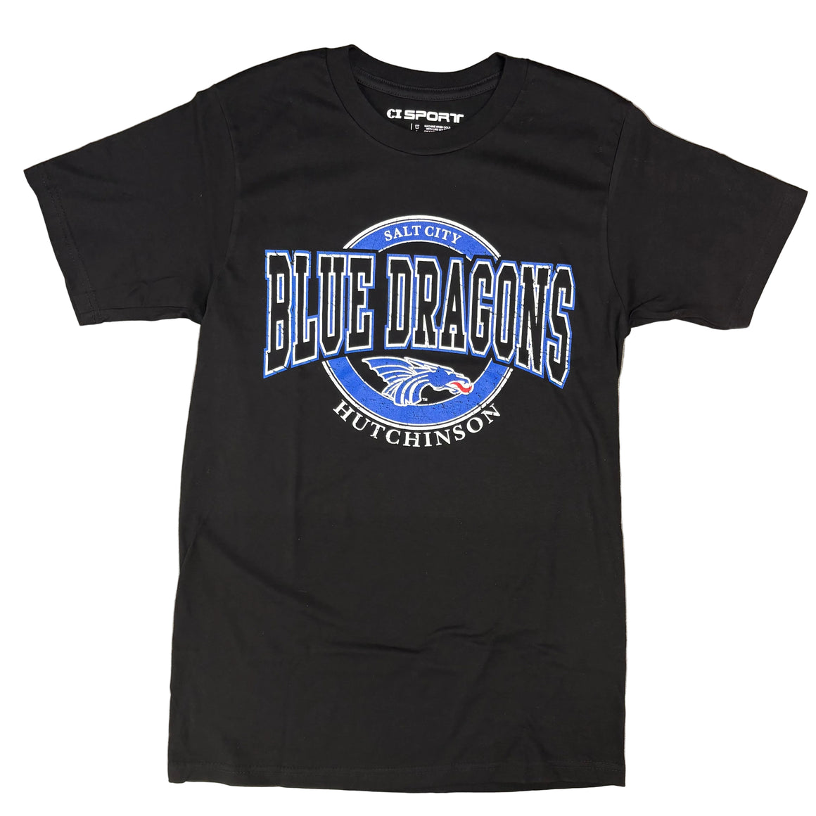 Power Dragons Salt City Tee- Black