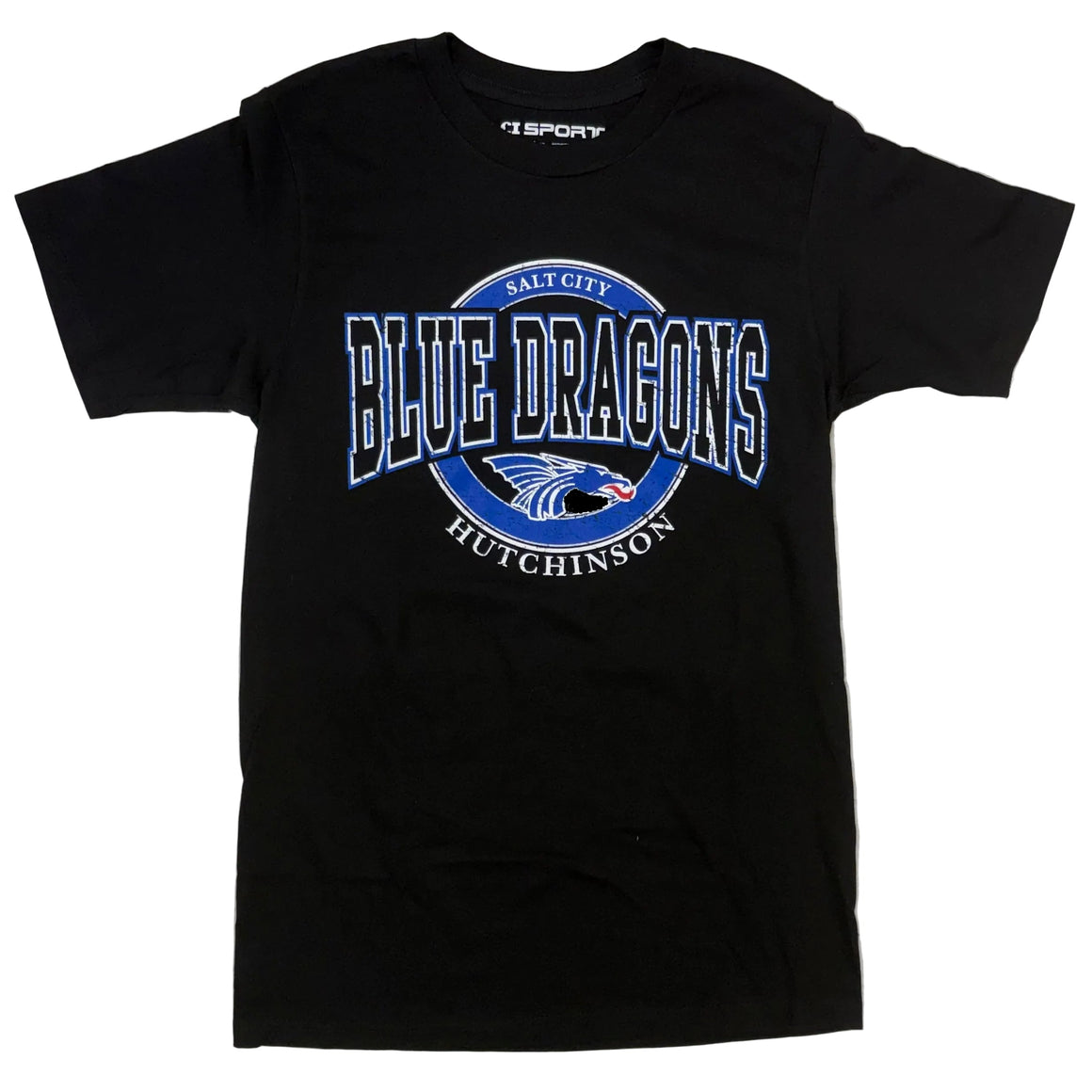 Power Dragons Salt City Tee- Black