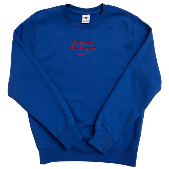 Nike Embroidered Crew- RED or BLUE