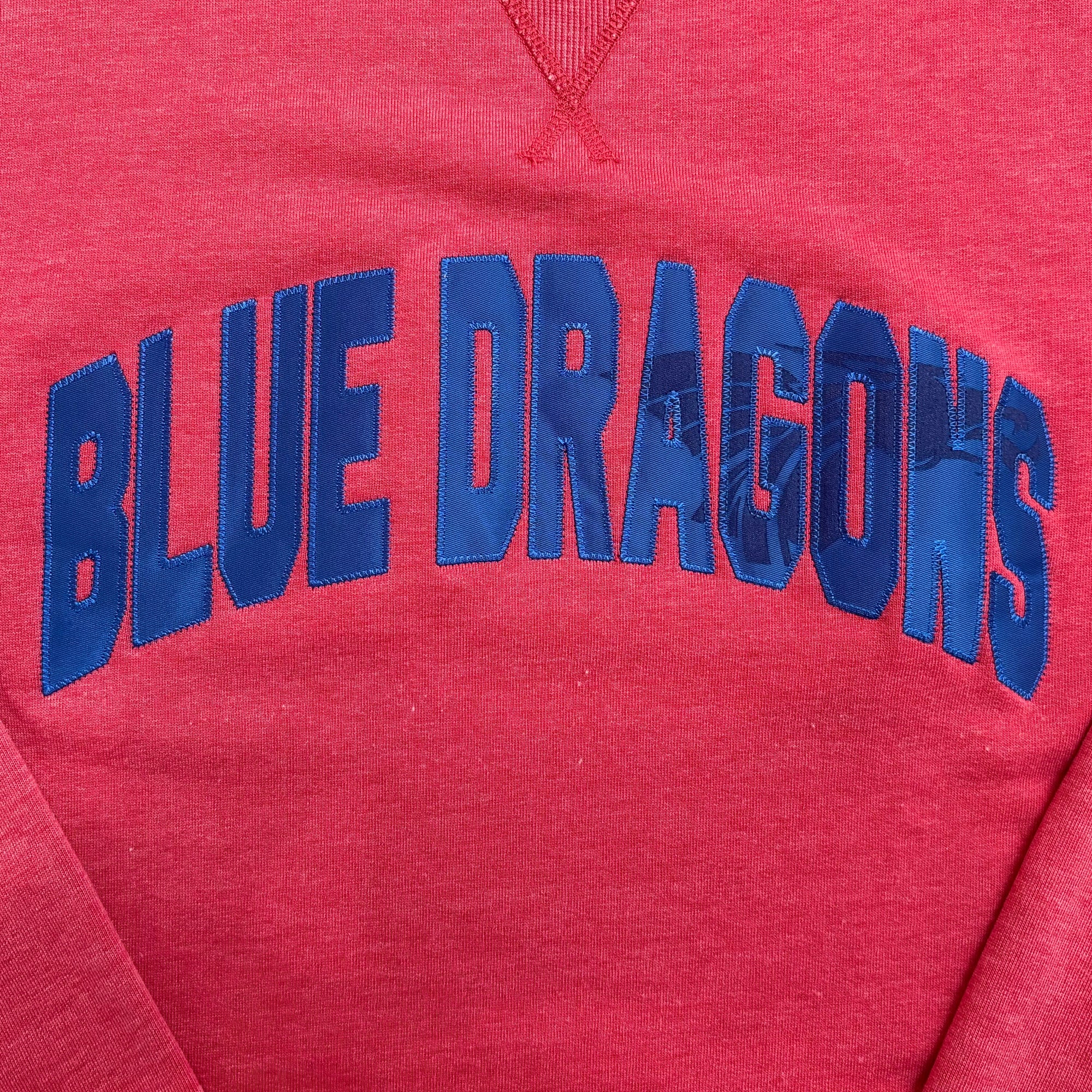 Power Dragon Shadow Crew- Washed Red or Navy Gray