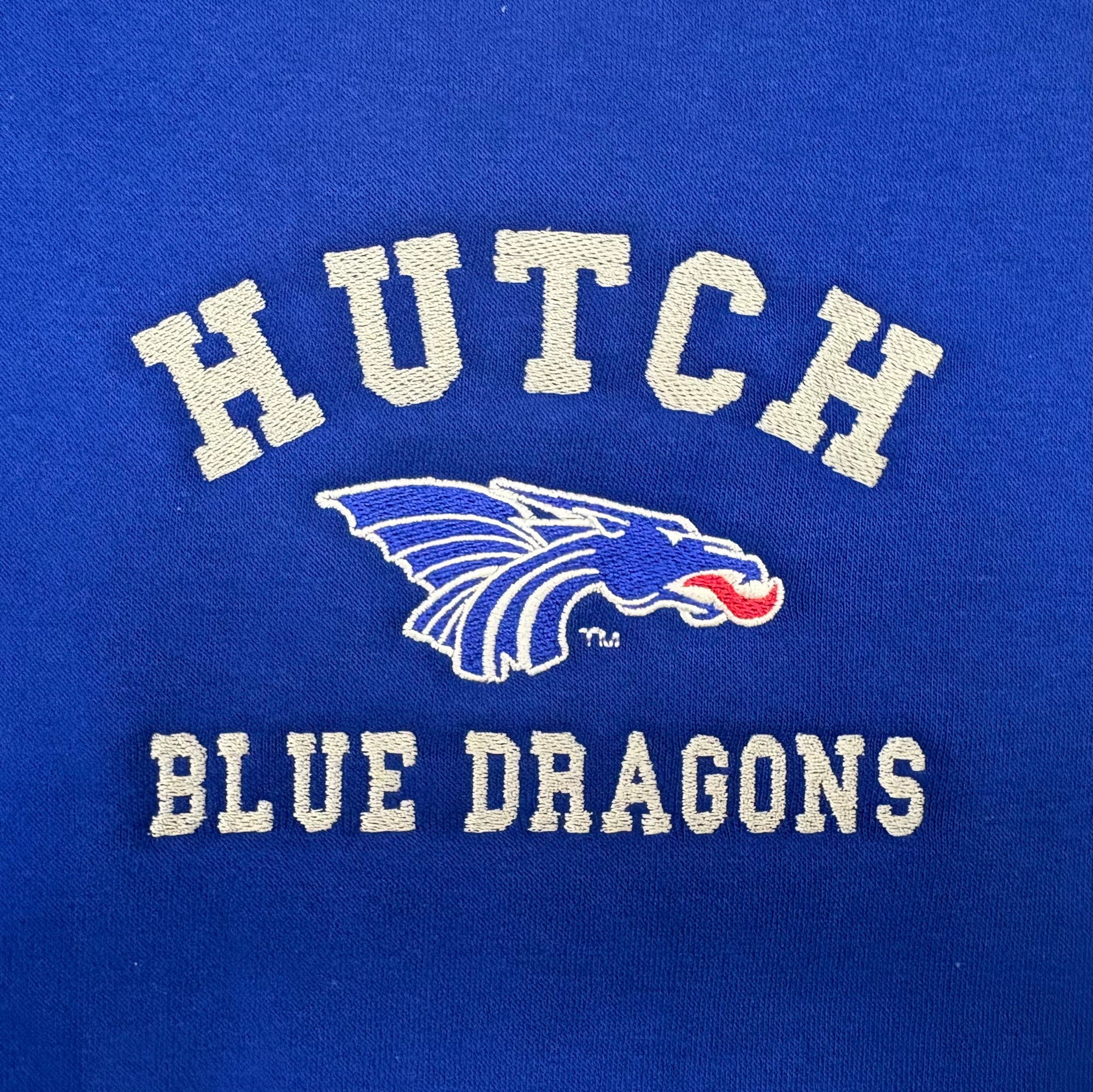 Power Dragon-  CI Sport Embroidered Crewneck— Royal Blue