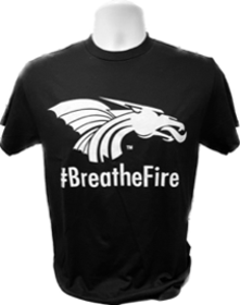 Power Dragon Black Breathe Fire