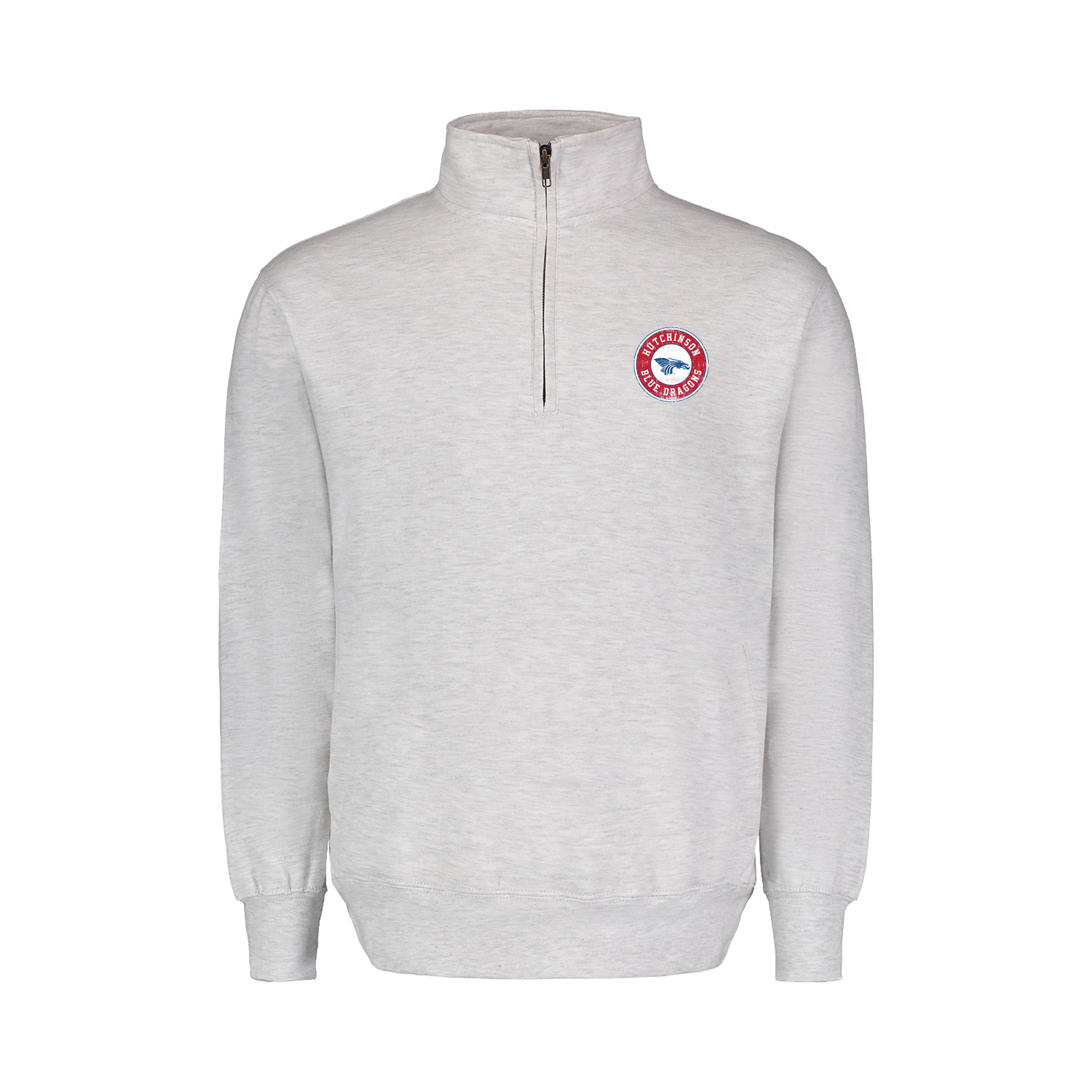 Power Dragon Heather Q Zip Sweatshirt