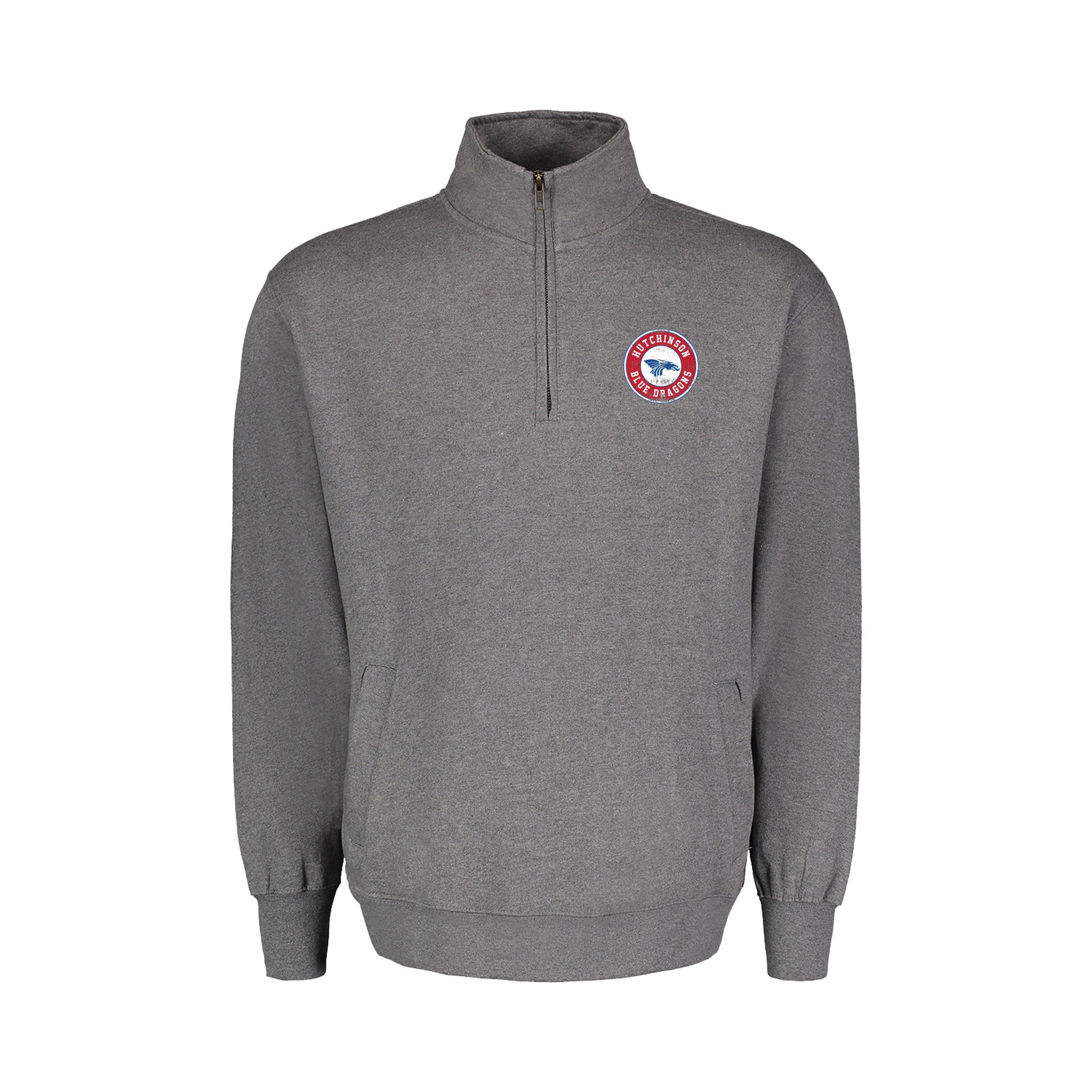 Power Dragon Graphite Q Zip Sweatshirt