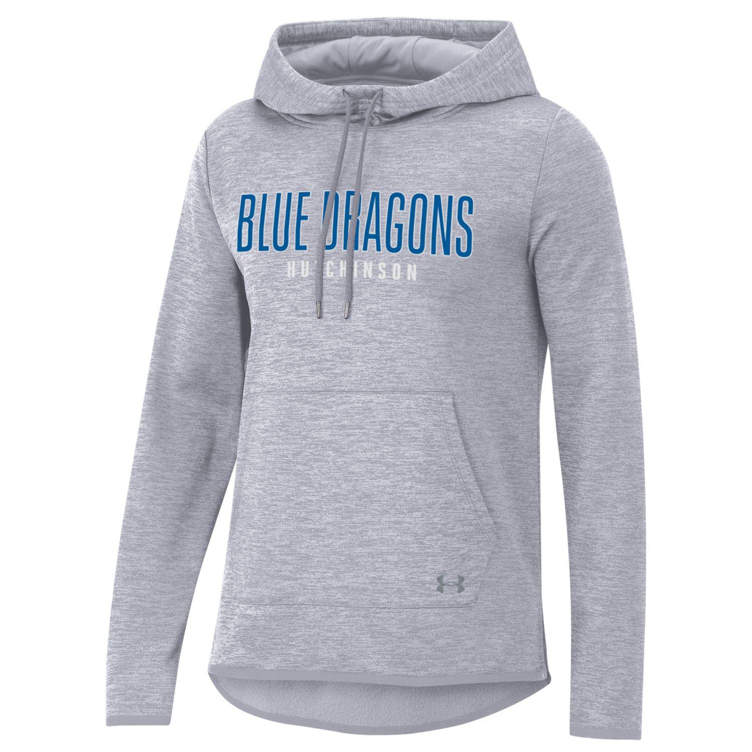 Women's Under Armour Gray Hood - Blue Dragon Fans Store